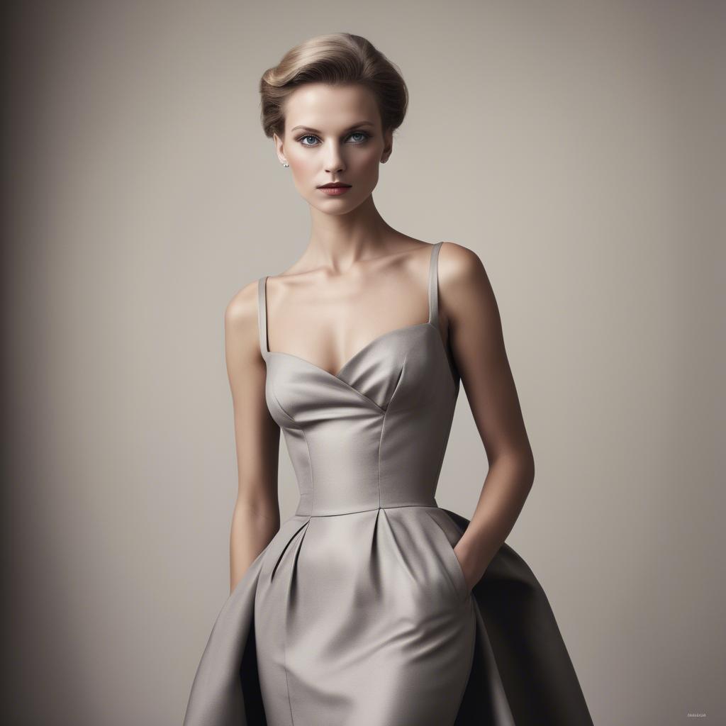 A stunning image of german glamour in a soft silhouette.