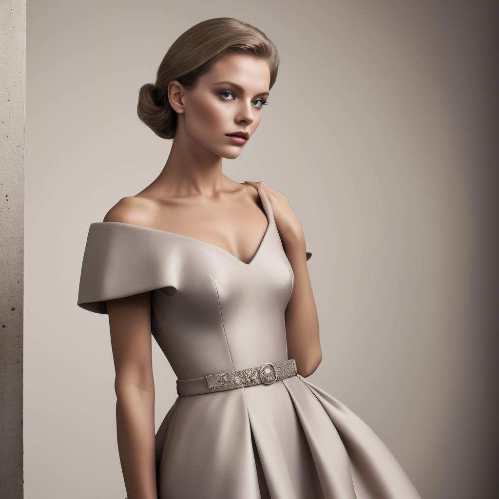 A stunning image of german glamour in a soft silhouette.