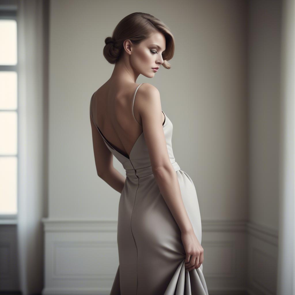 A stunning image of german glamour in a soft silhouette.