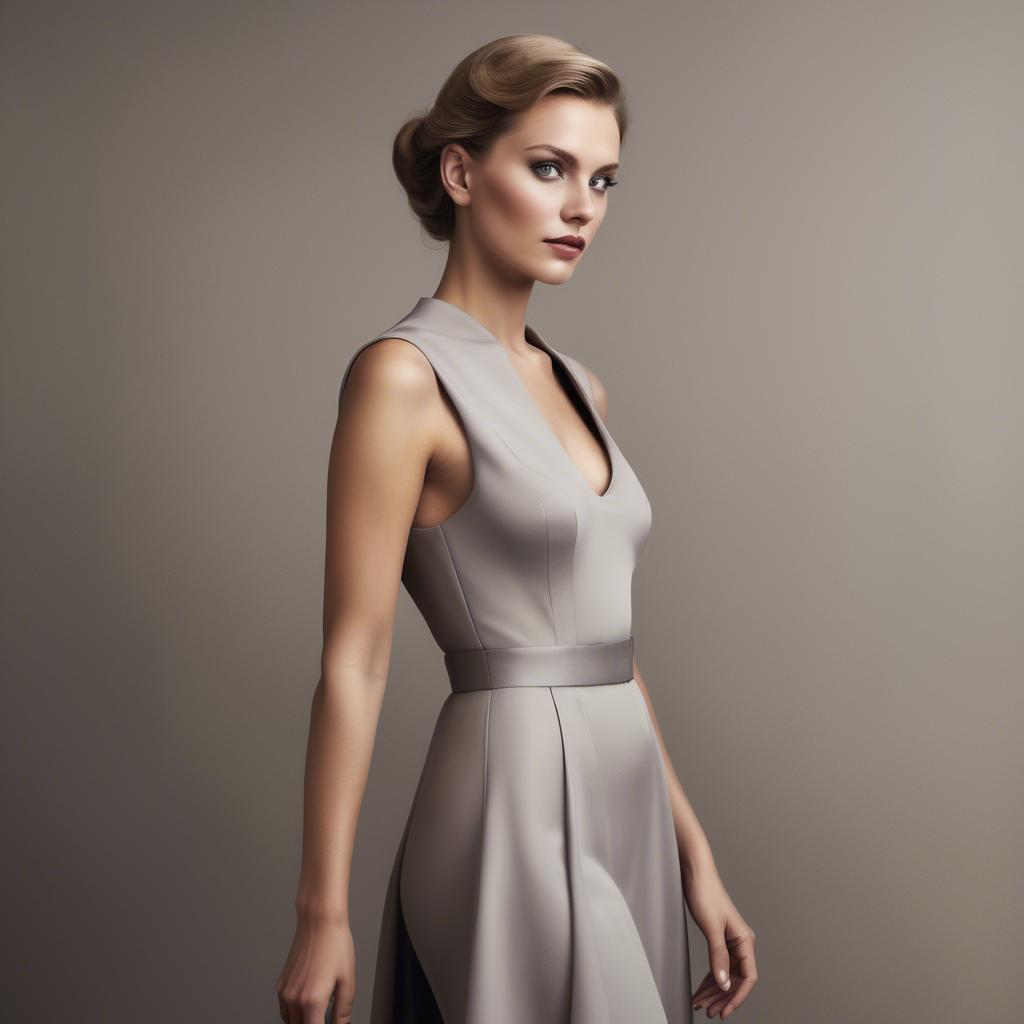 A stunning image of german glamour in a soft silhouette.
