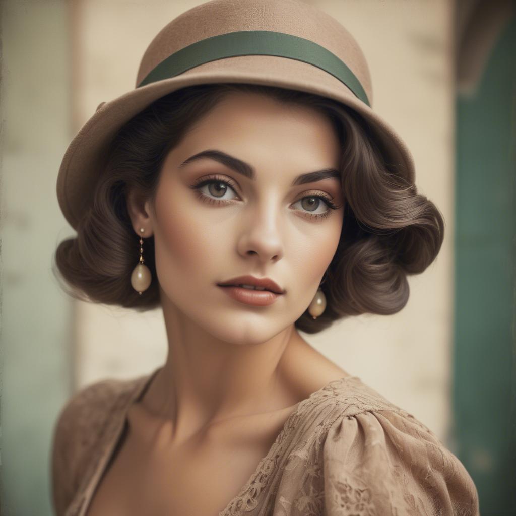 A stunning image of italian beauty in vintage tones.