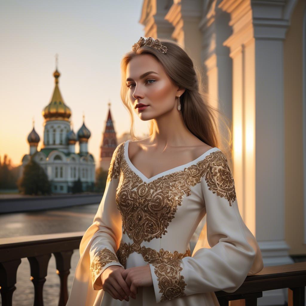 A stunning image of russian elegance in golden hour.