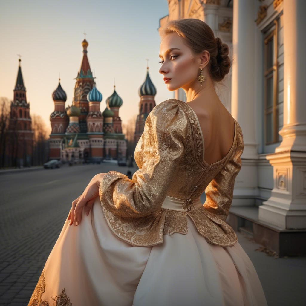 A stunning image of russian elegance in golden hour.