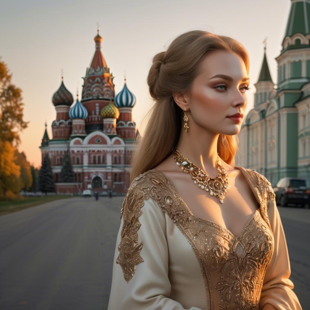 A stunning image of russian elegance in golden hour.
