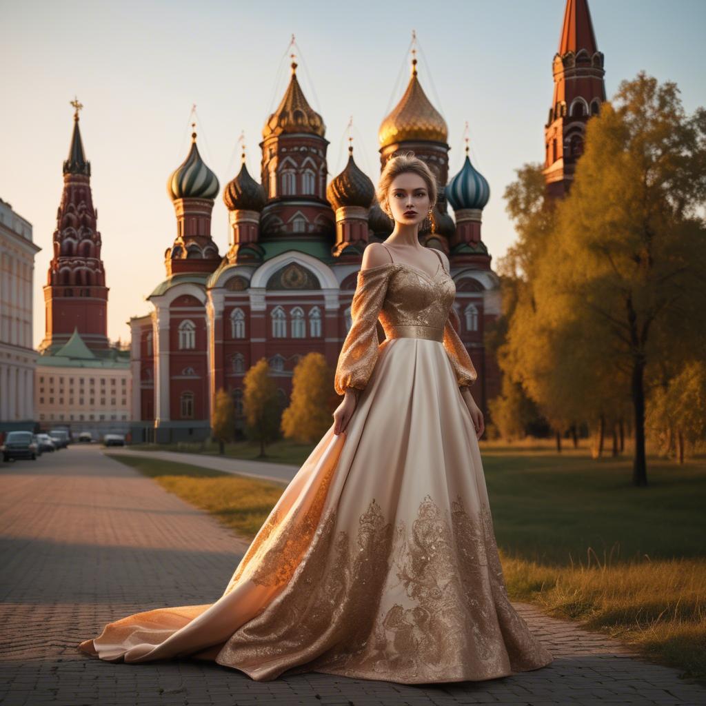 A stunning image of russian elegance in golden hour.