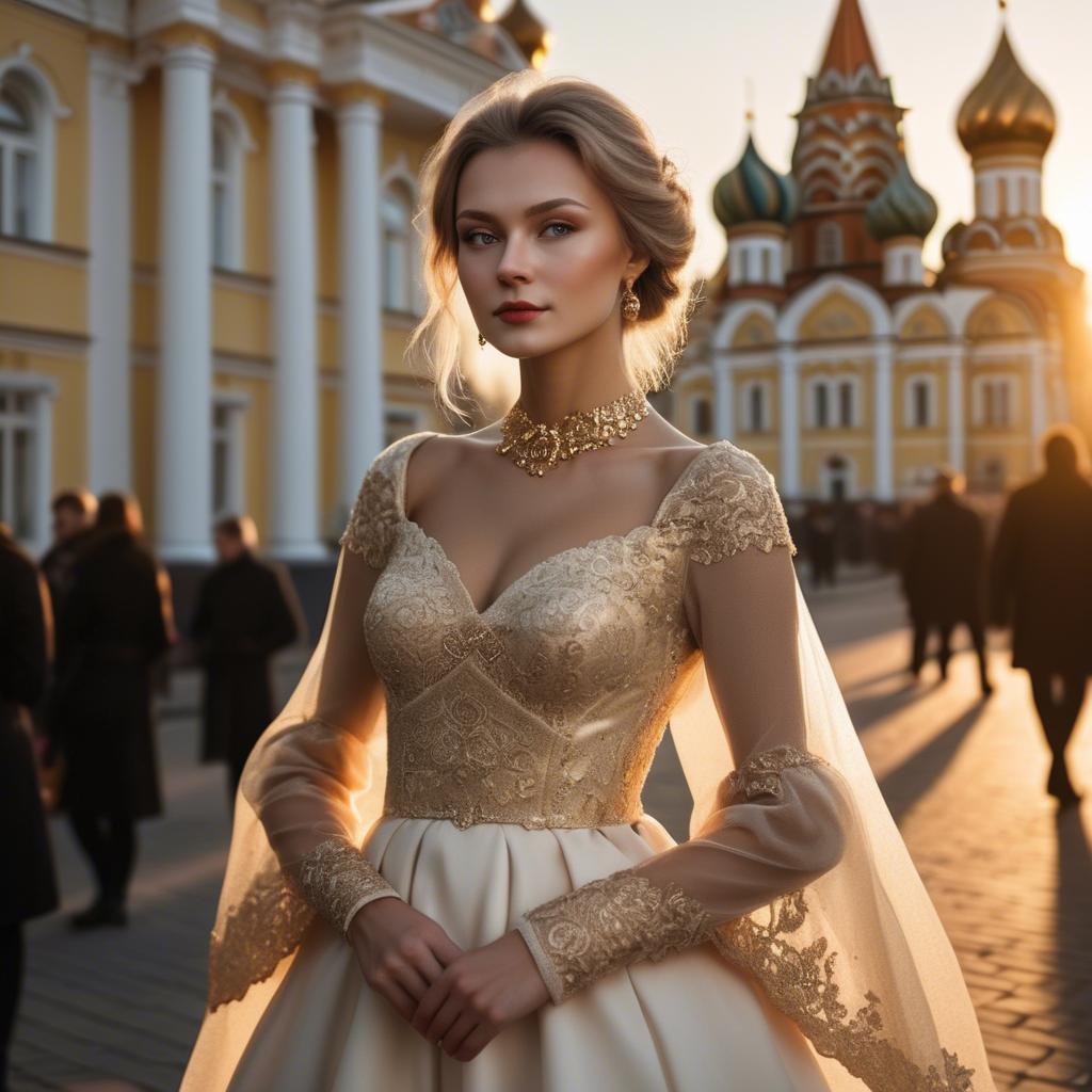 A stunning image of russian elegance in golden hour.