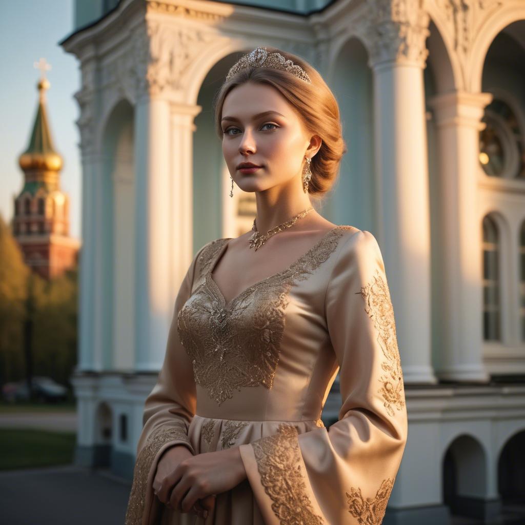 A stunning image of russian elegance in golden hour.
