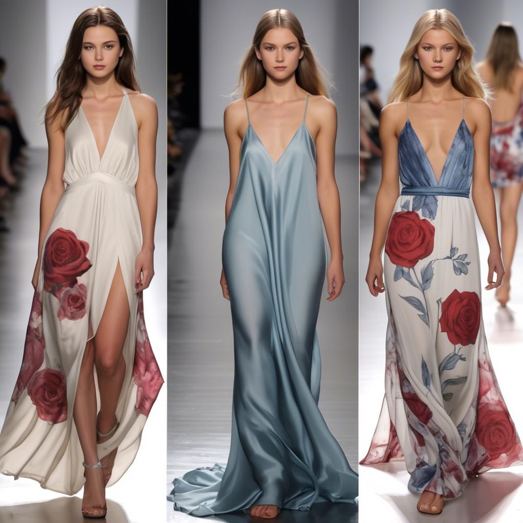 A stunning image of american beauty in flowing fabrics.