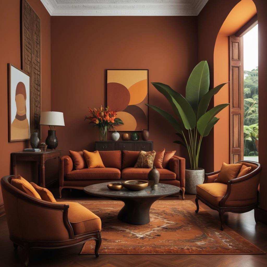 A stunning image of brazilian elegance in warm tones.