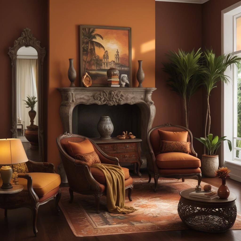 A stunning image of brazilian elegance in warm tones.
