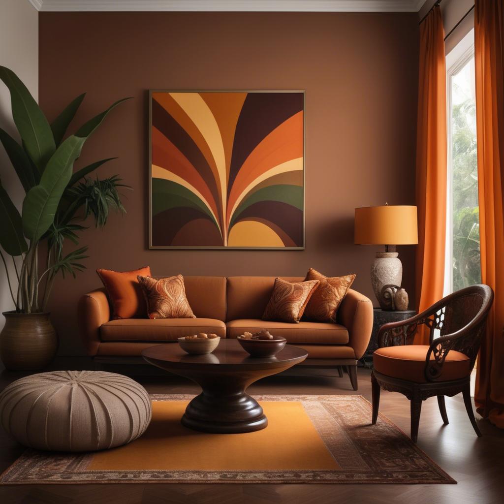 A stunning image of brazilian elegance in warm tones.