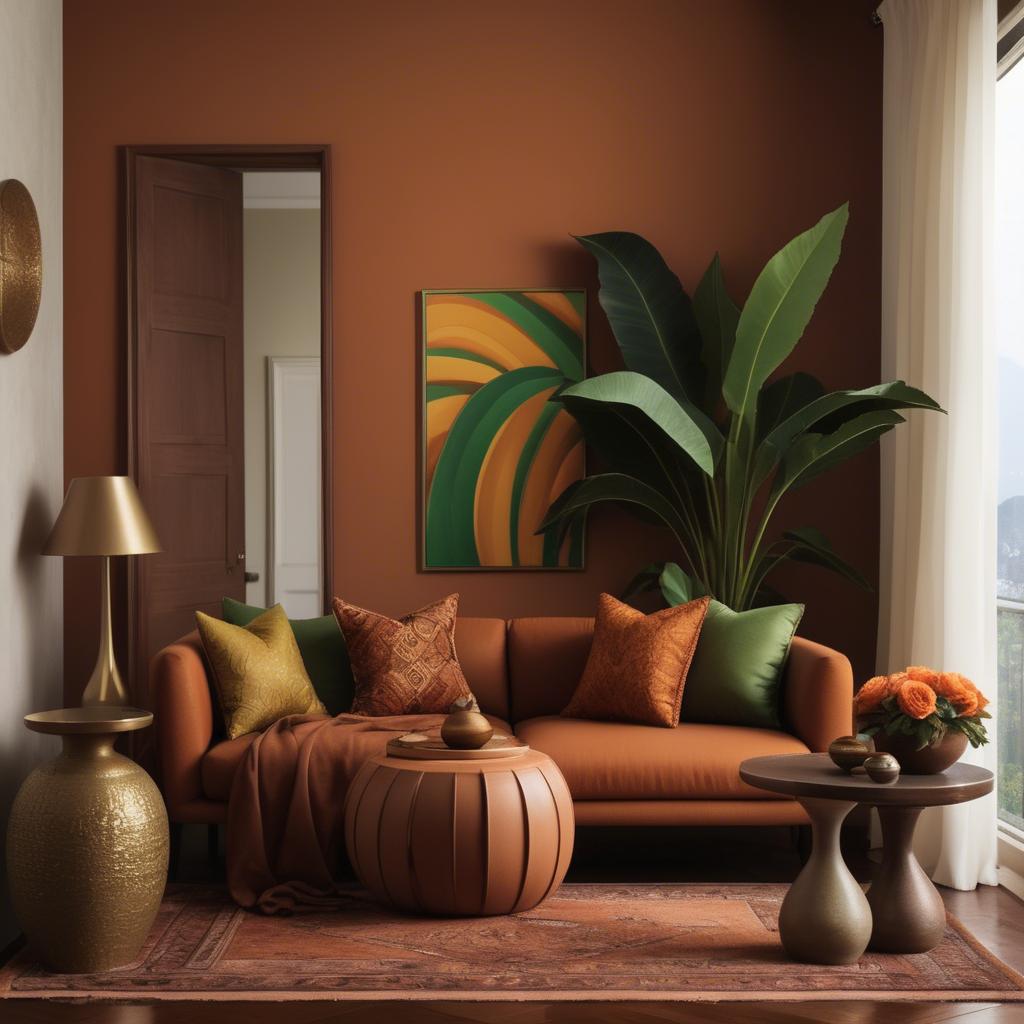 A stunning image of brazilian elegance in warm tones.