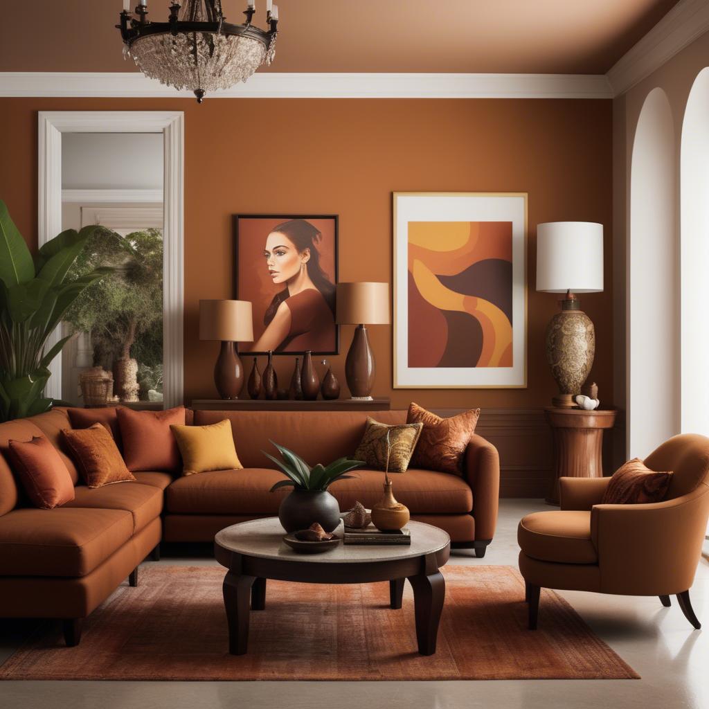 A stunning image of brazilian elegance in warm tones.