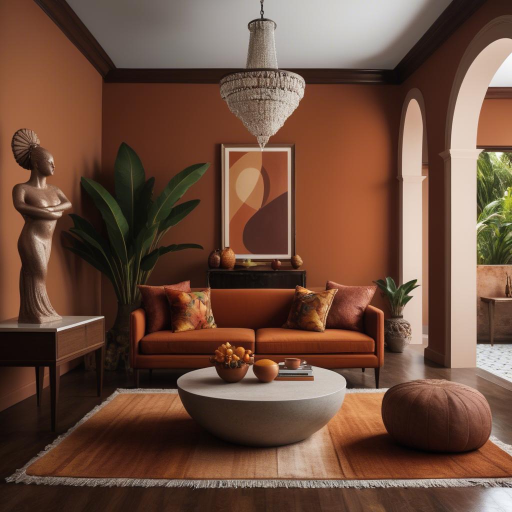 A stunning image of brazilian elegance in warm tones.