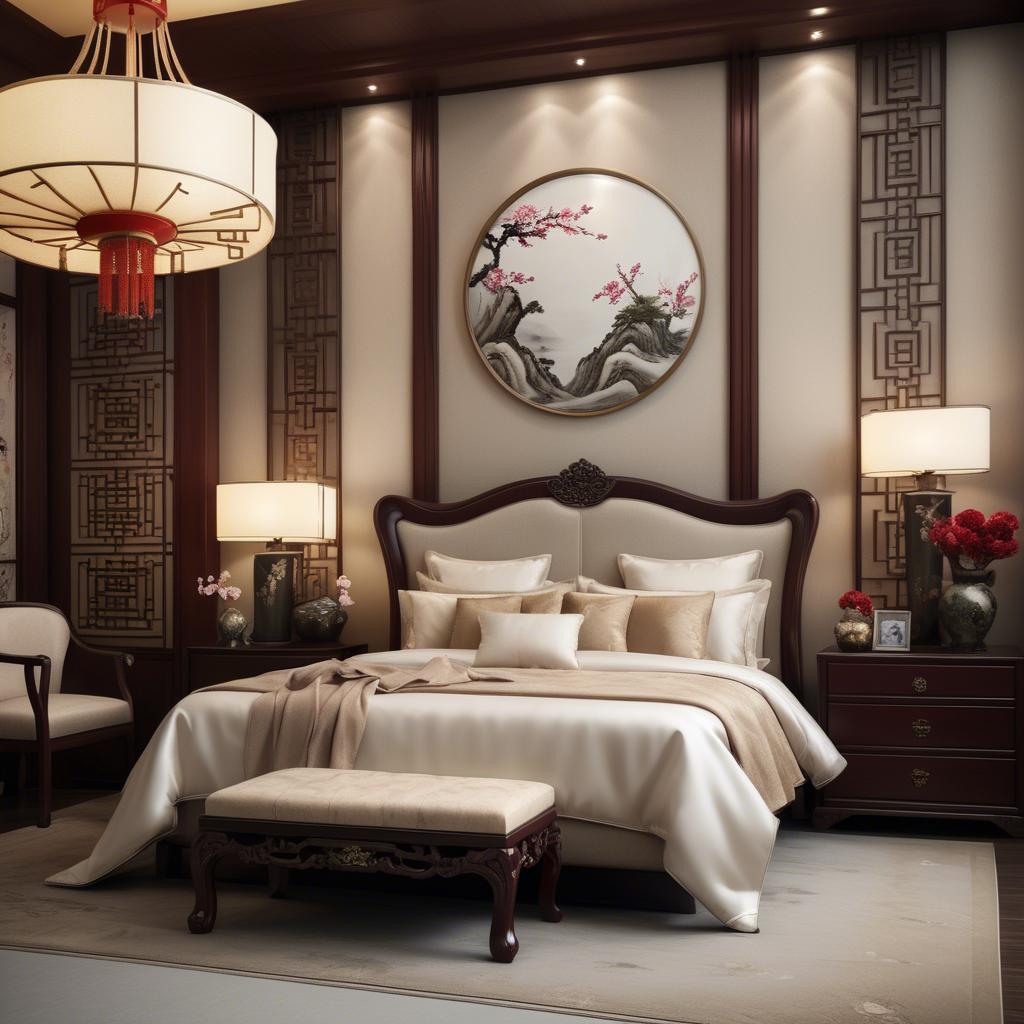 A stunning image of chinese elegance with luxurious textures.