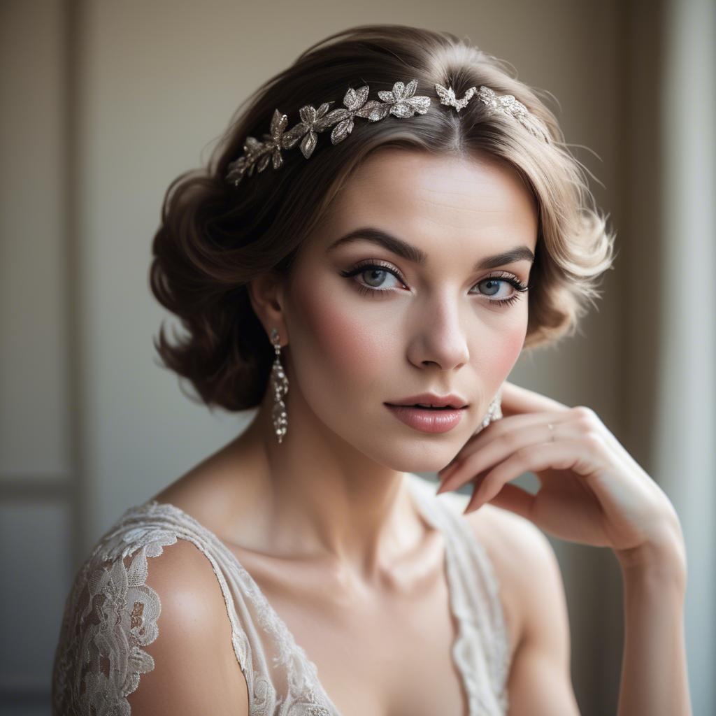 A stunning image of french glamour in natural lighting.