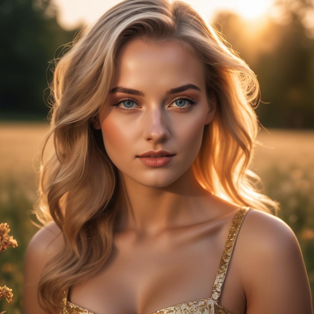 A stunning image of german beauty in golden hour.