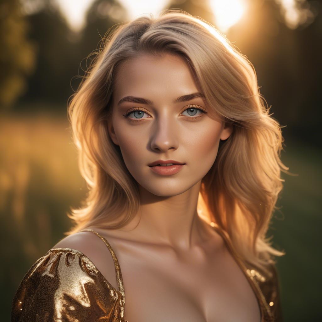 A stunning image of german beauty in golden hour.