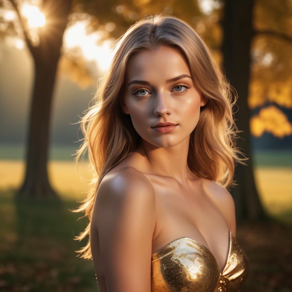 A stunning image of german beauty in golden hour.