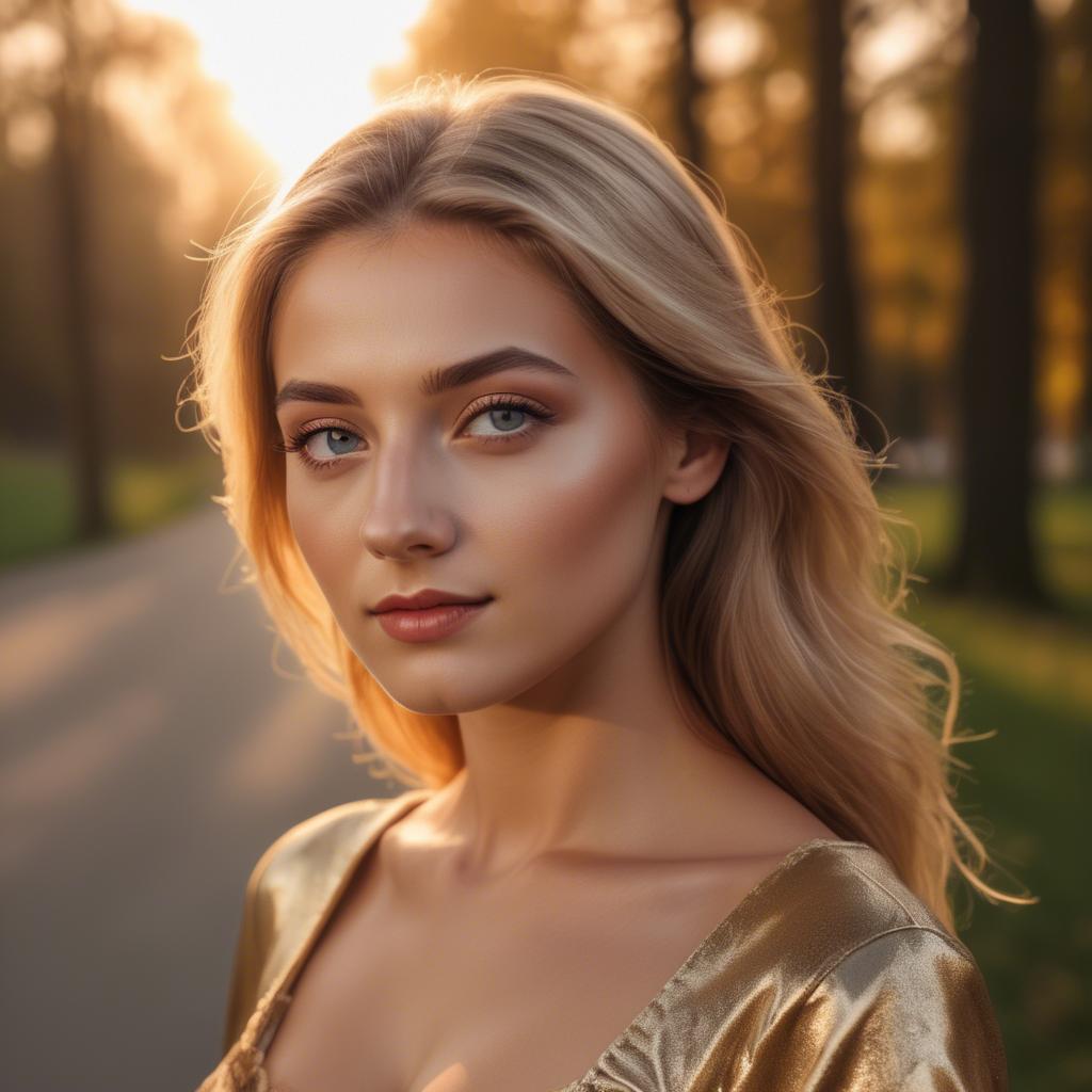 A stunning image of german beauty in golden hour.