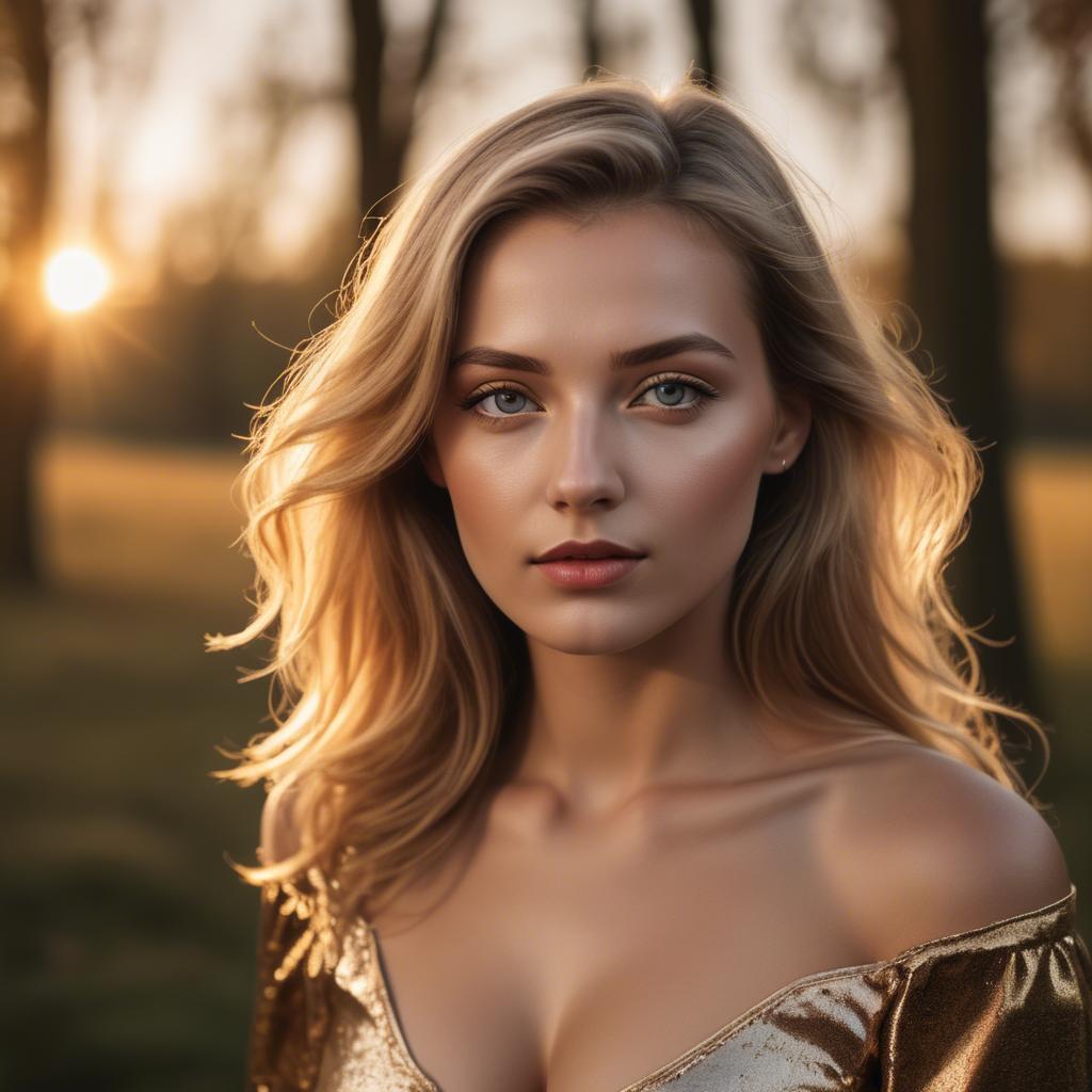 A stunning image of german beauty in golden hour.