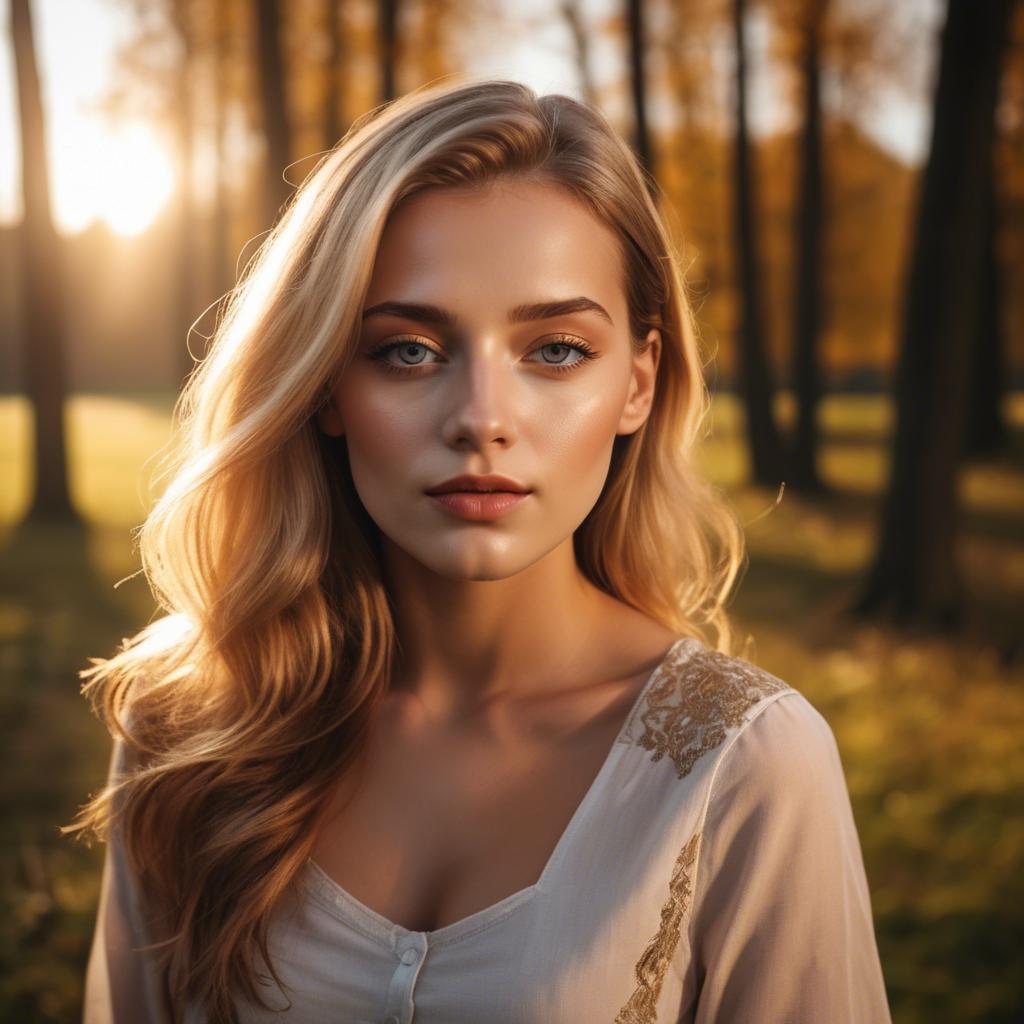 A stunning image of german beauty in golden hour.