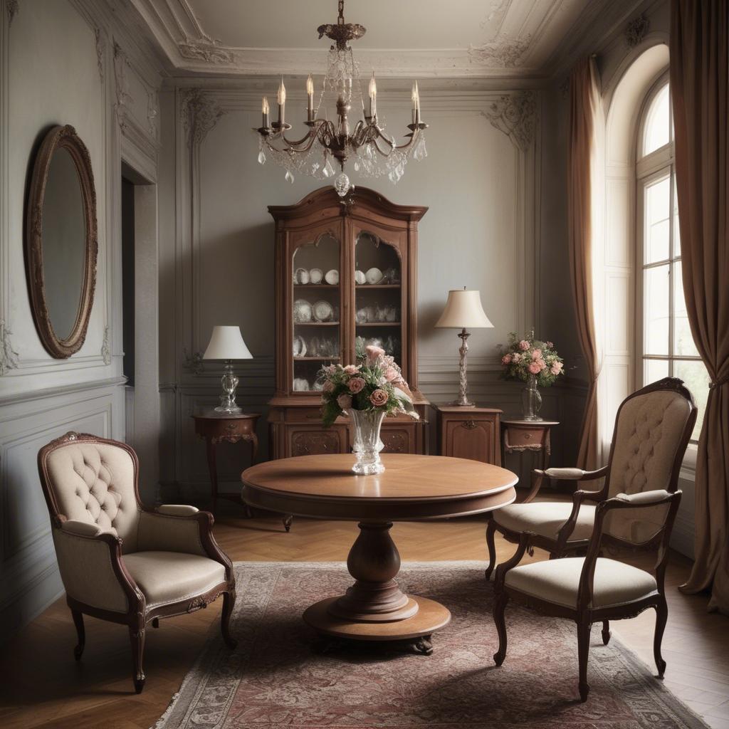 A stunning image of german elegance in vintage settings.