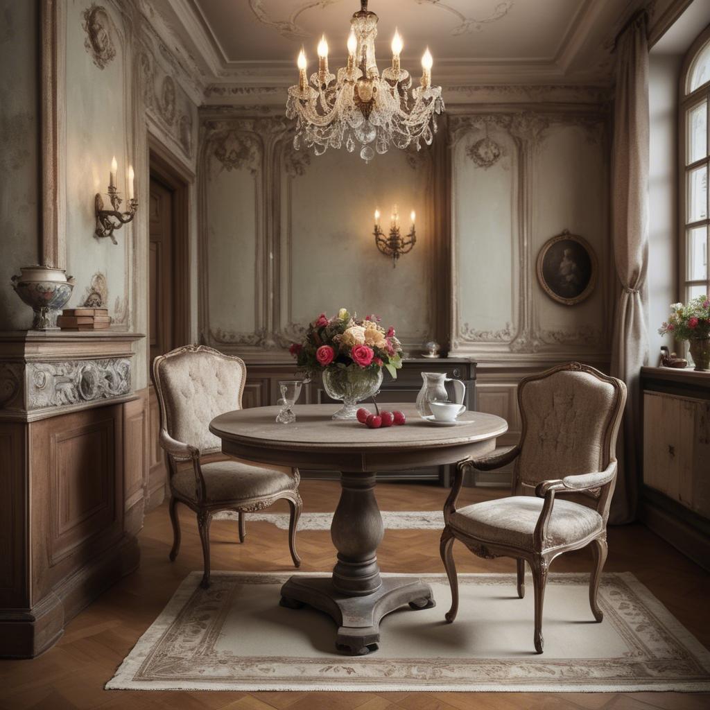 A stunning image of german elegance in vintage settings.