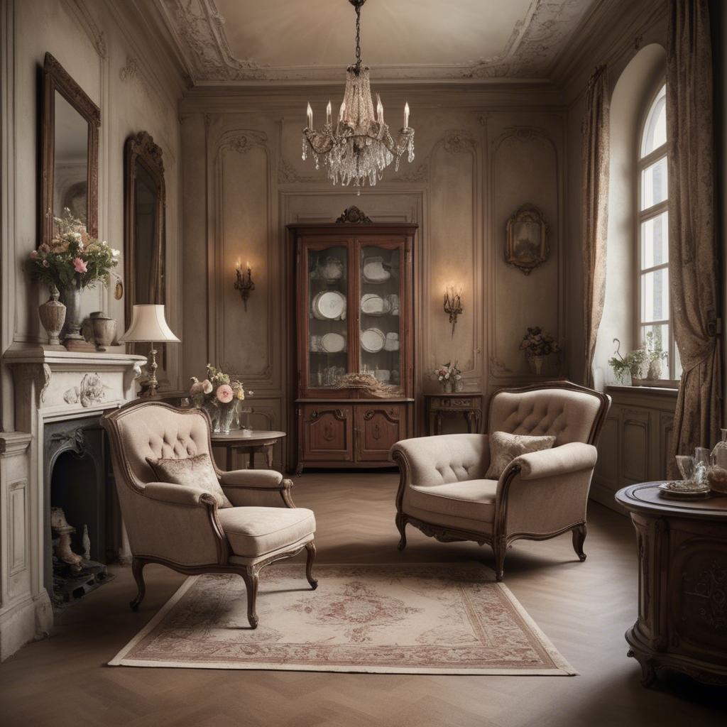 A stunning image of german elegance in vintage settings.