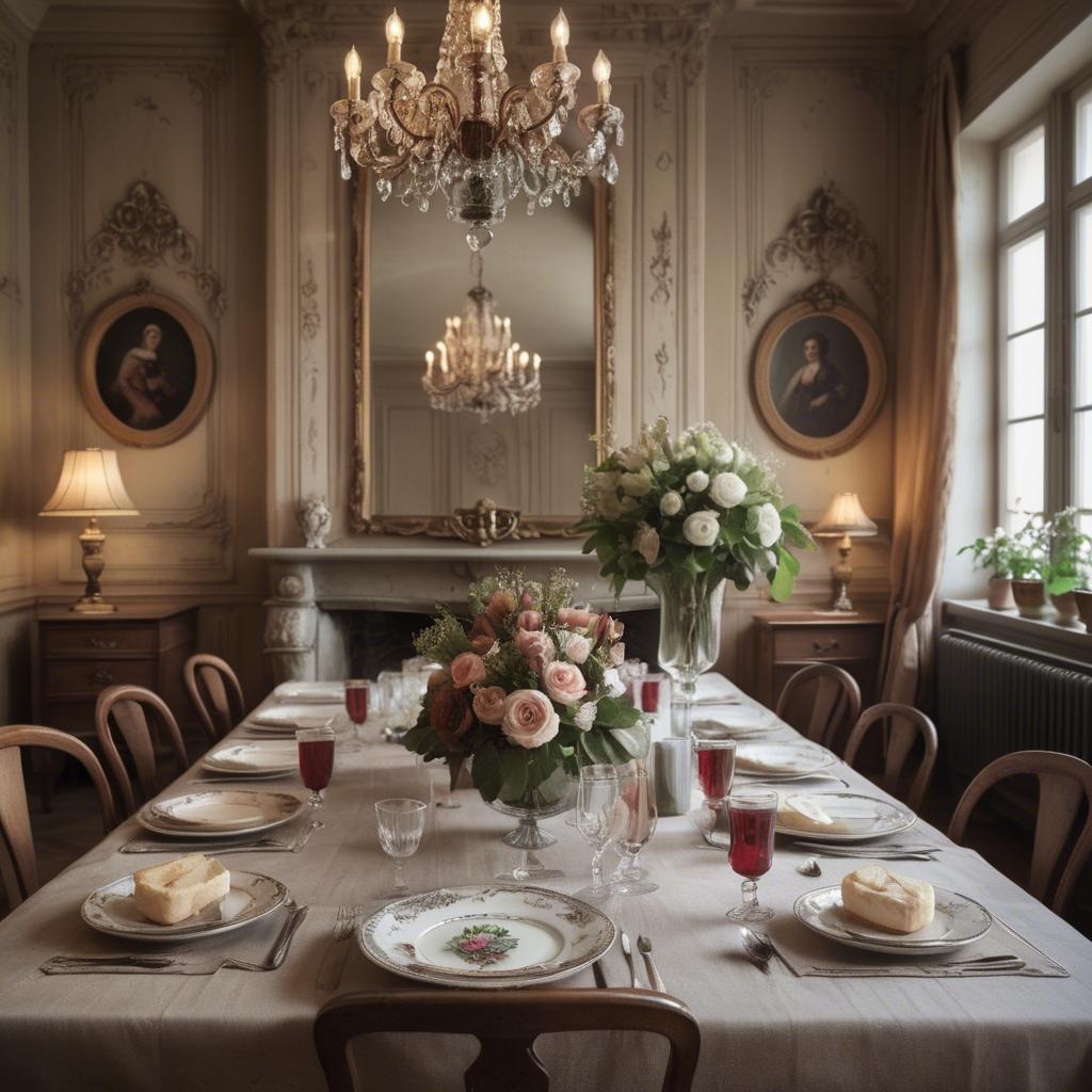 A stunning image of german elegance in vintage settings.