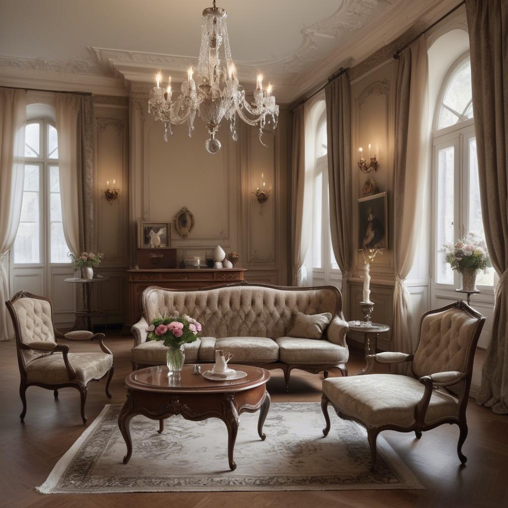 A stunning image of german elegance in vintage settings.