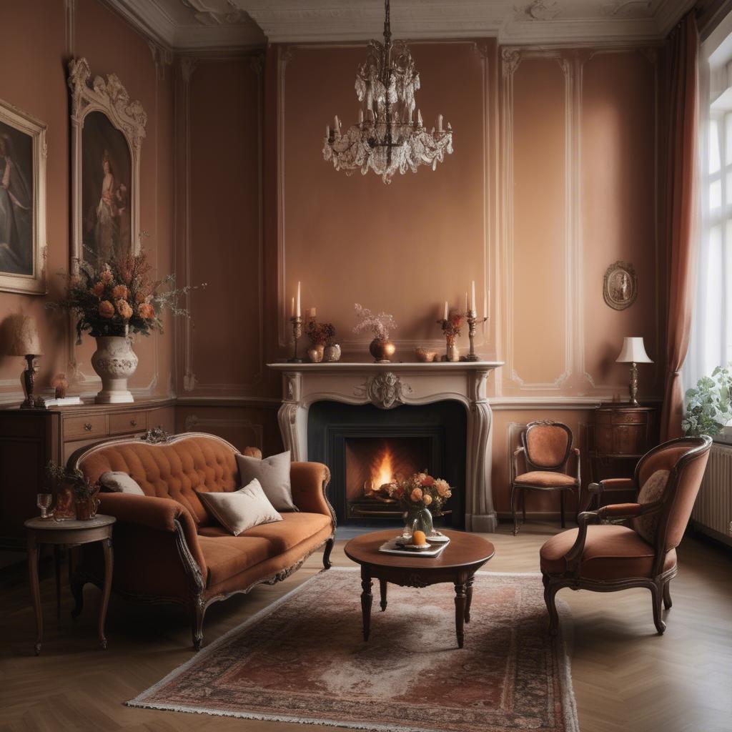 A stunning image of german elegance in warm vintage tones.
