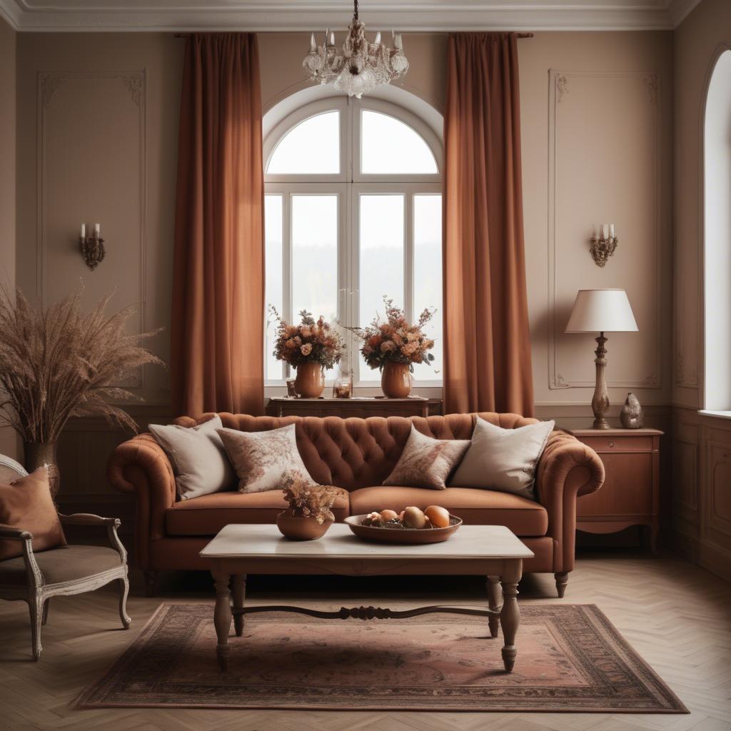 A stunning image of german elegance in warm vintage tones.