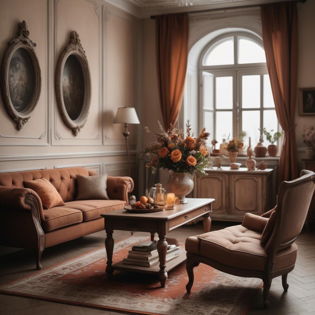 A stunning image of german elegance in warm vintage tones.