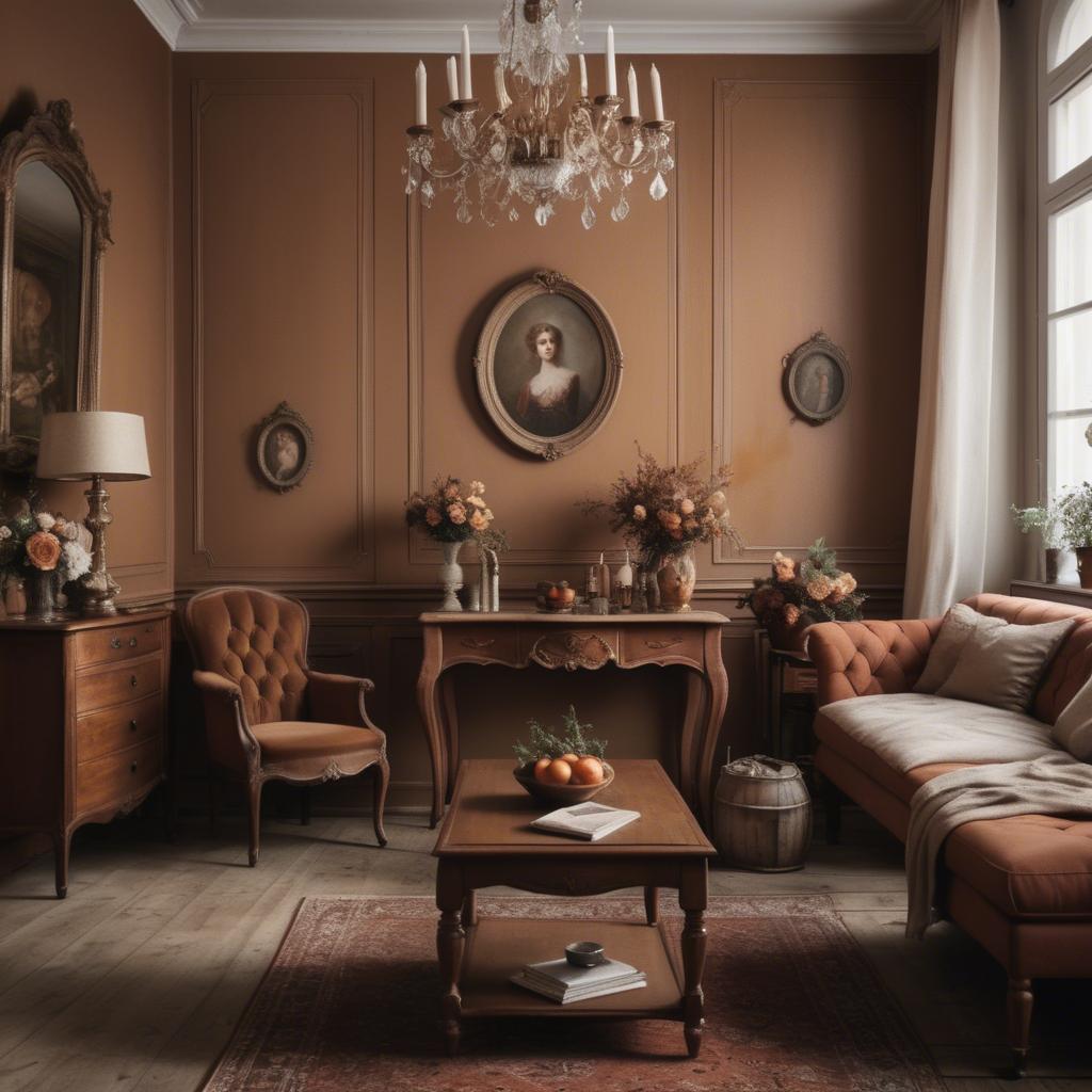 A stunning image of german elegance in warm vintage tones.