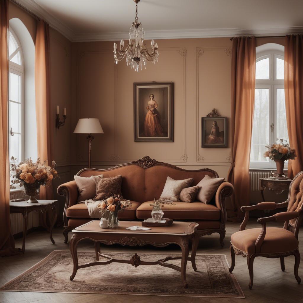 A stunning image of german elegance in warm vintage tones.