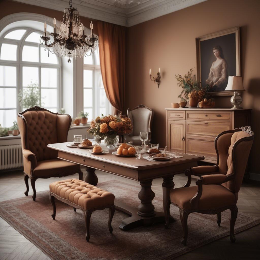 A stunning image of german elegance in warm vintage tones.
