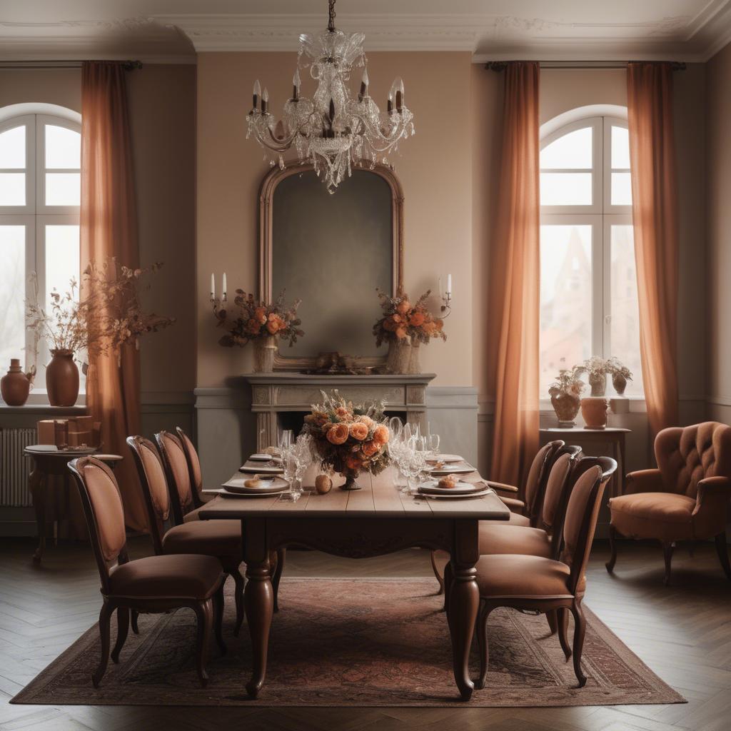 A stunning image of german elegance in warm vintage tones.