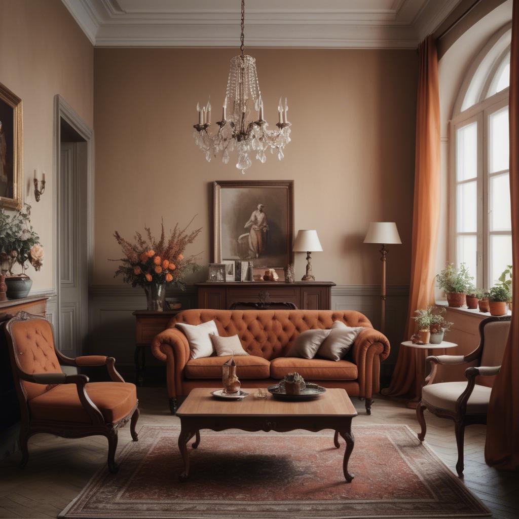 A stunning image of german elegance in warm vintage tones.