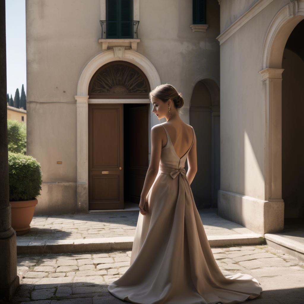 A stunning image of italian elegance in soft shadows.