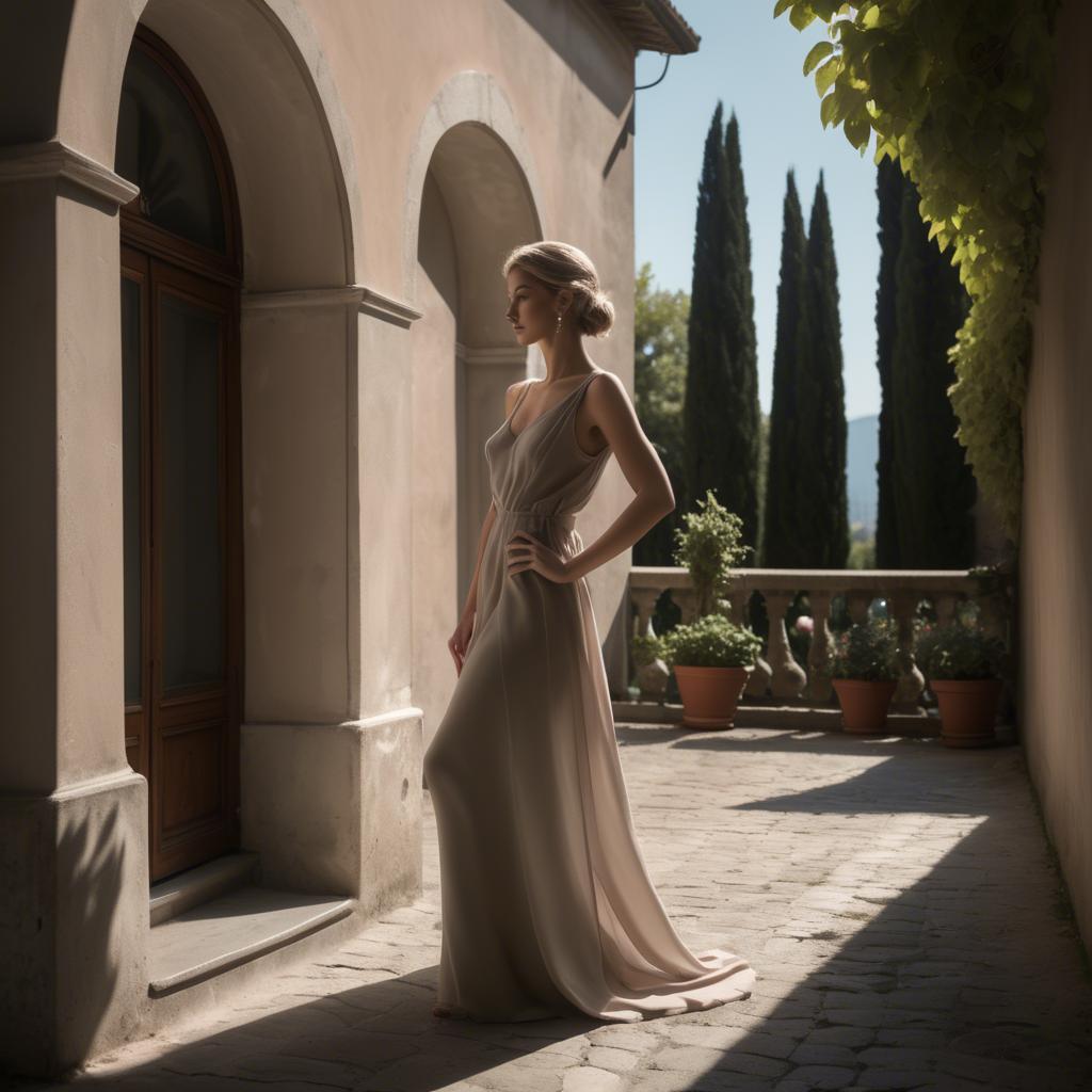 A stunning image of italian elegance in soft shadows.