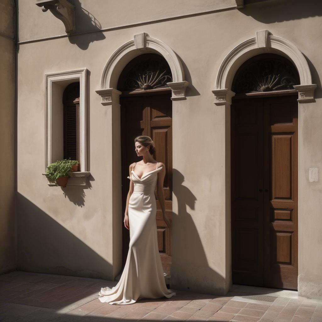 A stunning image of italian elegance in soft shadows.