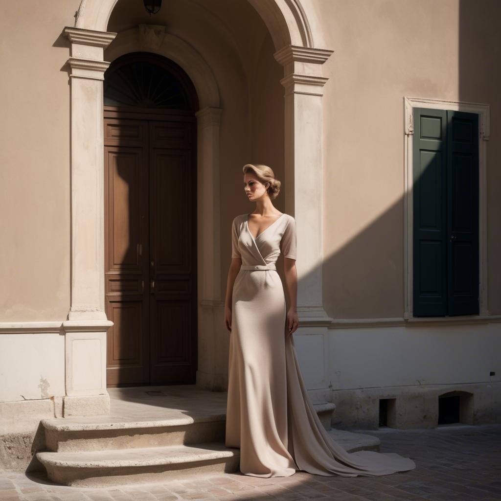 A stunning image of italian elegance in soft shadows.