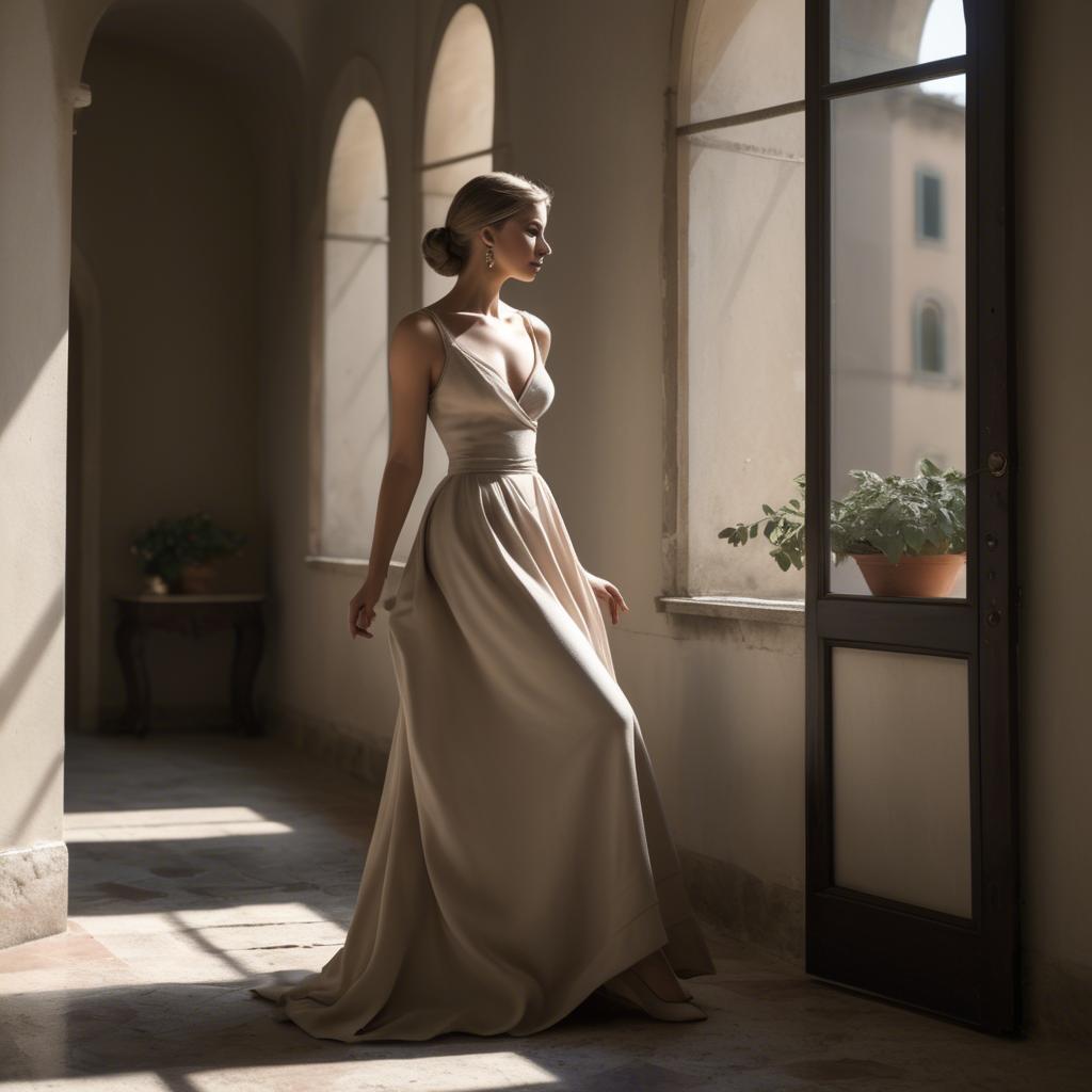 A stunning image of italian elegance in soft shadows.