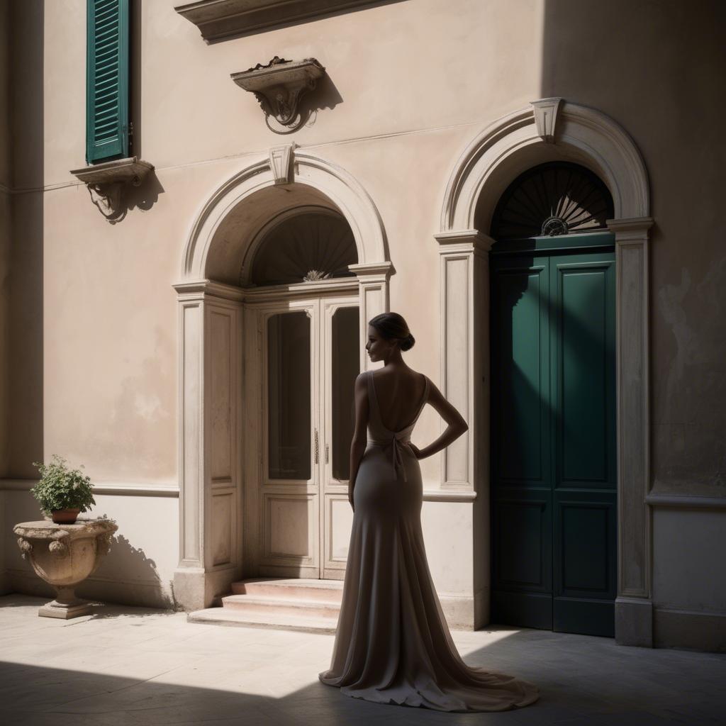A stunning image of italian elegance in soft shadows.