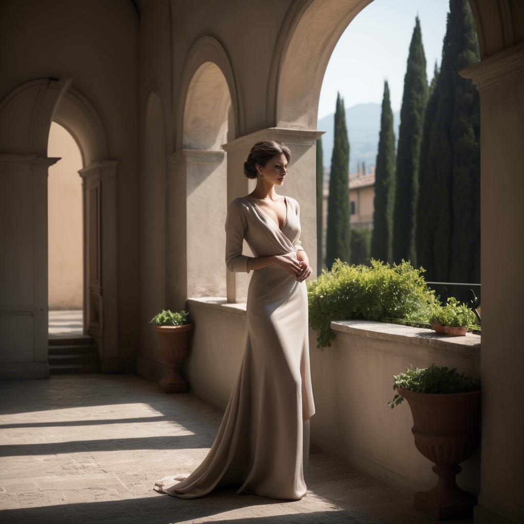 A stunning image of italian elegance in soft shadows.