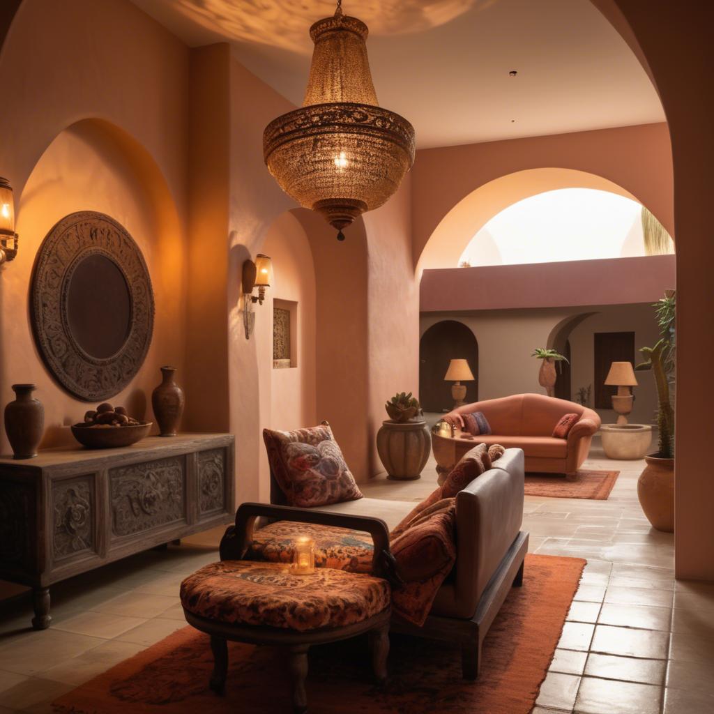 A stunning image of mexican glamour in warm lighting.