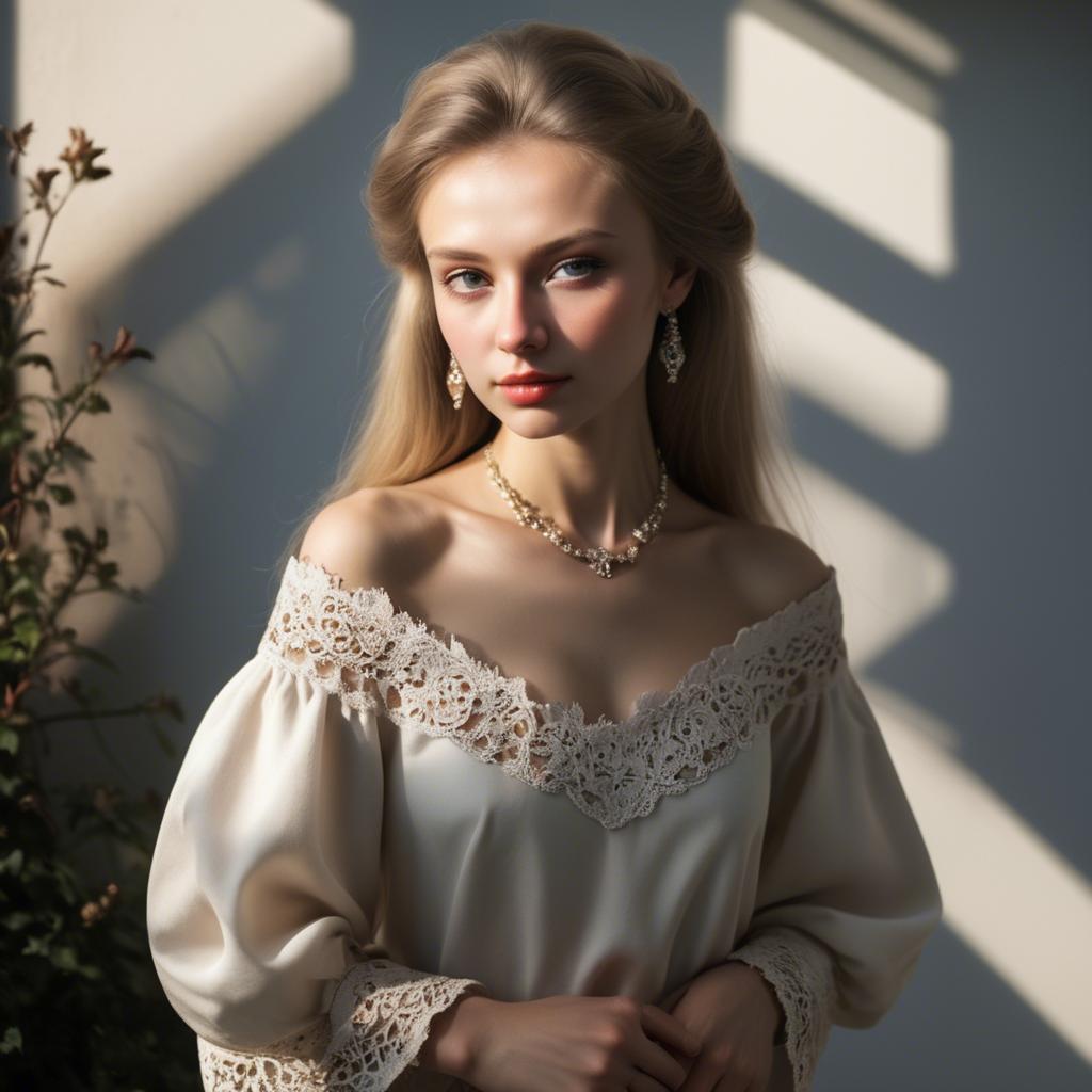 A stunning image of russian elegance in natural shadows.