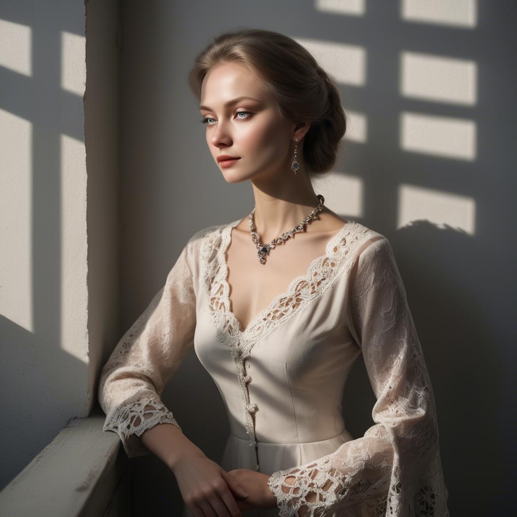 A stunning image of russian elegance in natural shadows.