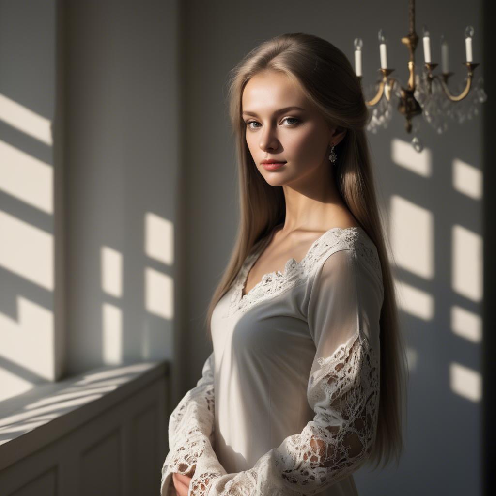 A stunning image of russian elegance in natural shadows.